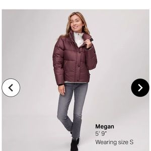 Women’s outdoor research coldfront down jacket